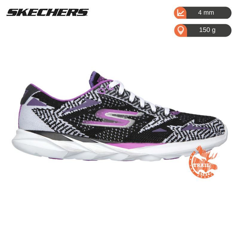 Skechers Gomeb Speed 3 Femme Black White Runstore Bordeaux